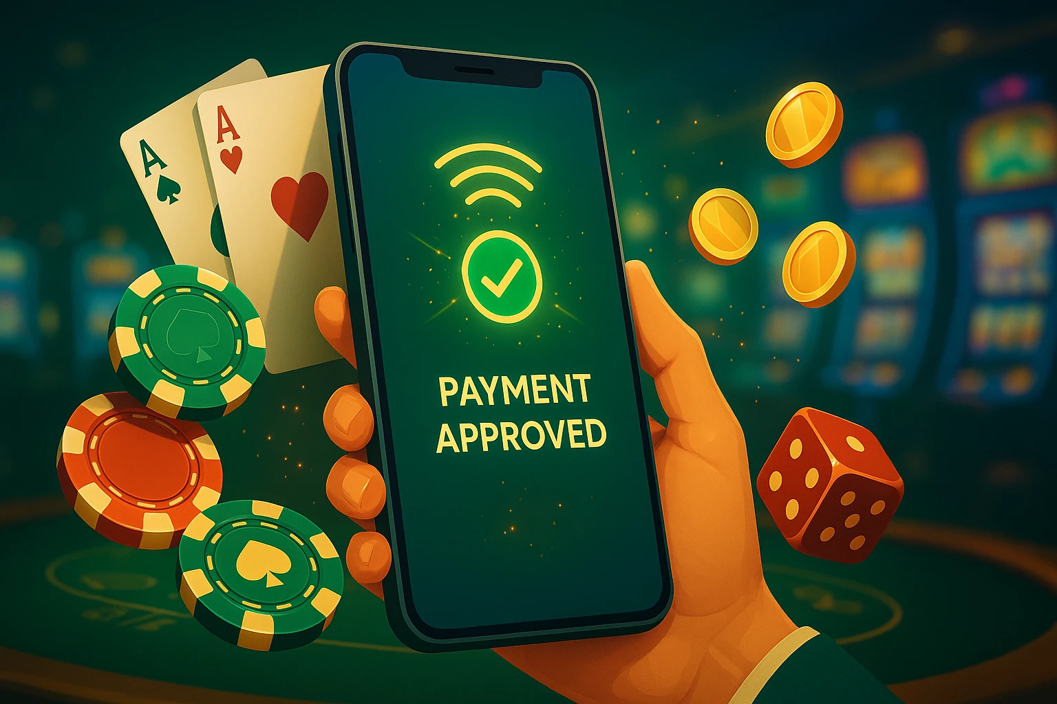 Paiements mobiles YoYoSpins Casino
